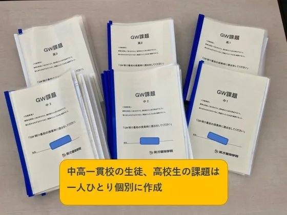 今年もGWの課題、作成しました